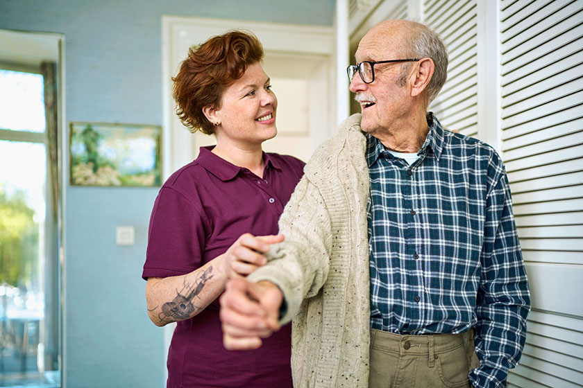 Warm and professional indoor setting